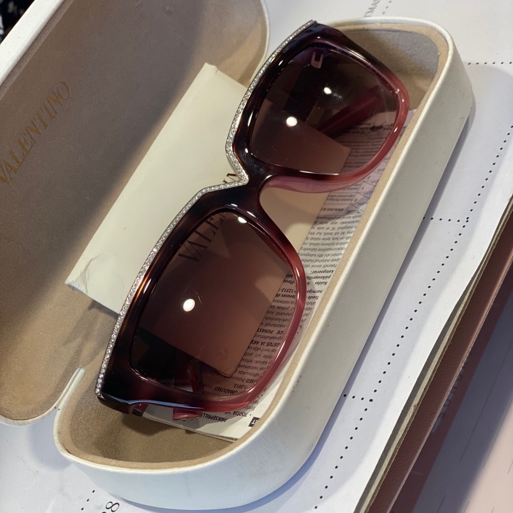 Authentic Valentino Tortoiseshell Sunglasses - image 3